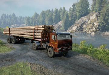 KAMAZ-4326 version 1.0 for SnowRunner (v23.0)