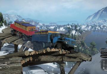 Map: From the Top to the Abyss version 24.0 for SnowRunner (v24.0)