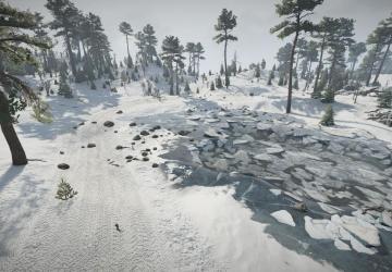 Frozen Peninsula Map version 1.0.5 for SnowRunner (v35.0)
