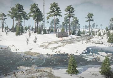 Frozen Peninsula Map version 1.0.5 for SnowRunner (v35.0)