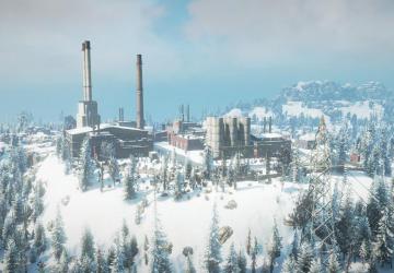 Hope Country Winter Map version 2.0.0 for SnowRunner (v23.0)
