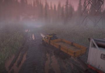 Swamps Map version 0.3 for SnowRunner (v24.0)