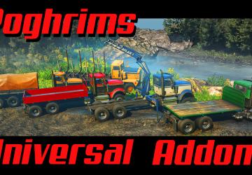 Poghrims Universal Addon Collection version 2.4.0 for SnowRunner