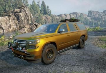 Suburban version 1.1.2 for SnowRunner (v35.0)