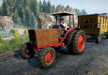 Tractor Z522 version 1.0 for SnowRunner (v24.0)