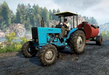 Tractor Z522 version 1.0 for SnowRunner (v24.0)