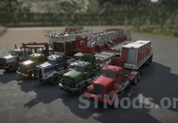 TWM&rsquo;s Gerlinger G500 «Clydesdale» Ultimate Pack v1.2 for SnowRunner (v37.0)
