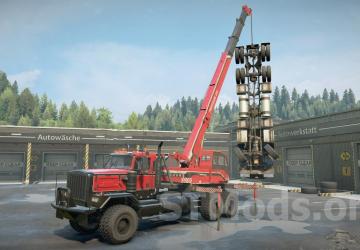 TWM&rsquo;s Gerlinger G500 «Clydesdale» Ultimate Pack v1.2 for SnowRunner (v37.0)