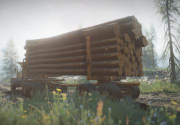 TWM&rsquo;s P16 Logging Bunk and Trailer version 1.1 for SnowRunner (v24.0)