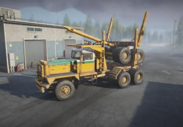 TWM&rsquo;s P16 Logging Bunk and Trailer version 1.1 for SnowRunner (v24.0)