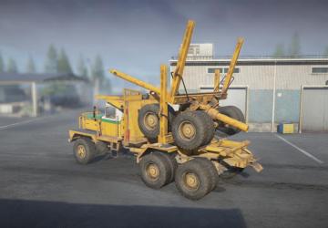 TWM&rsquo;s P16 Logging Bunk and Trailer version 1.1 for SnowRunner (v24.0)