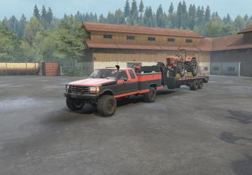 TWM’s TrailerWerkz Gooseneck Trailer Pack v1.0 for SnowRunner (v35.0)