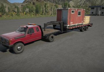 TWM’s TrailerWerkz Gooseneck Trailer Pack v1.0 for SnowRunner (v35.0)