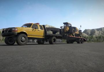 TWM’s TrailerWerkz Gooseneck Trailer Pack v1.0 for SnowRunner (v35.0)