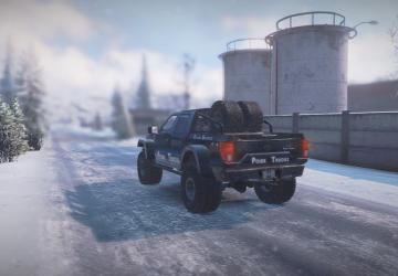 V G F150 Polar Truck 44 version 1.2 for SnowRunner (v26.2)