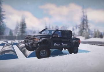 V G F150 Polar Truck 44 version 1.2 for SnowRunner (v26.2)