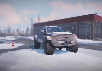 V G F150 Polar Truck 44 version 1.2 for SnowRunner (v26.2)