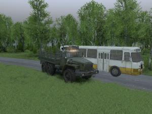 Dynamic Object: LiAZ-677 version 2.0 for SpinTires (v03.03.16)