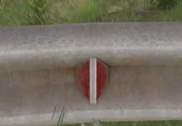 Road Barrier (Overlay) for Editor version 1.2 for SpinTires (v13.04.15+)