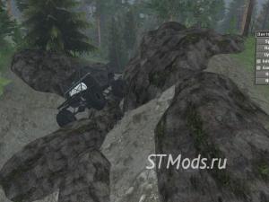 Realistic Rock Pack Object Set for SpinTires