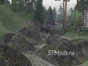 Realistic Rock Pack Object Set for SpinTires