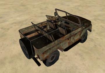 Dead UAZ Map Editor Object version 1.0.0 for SpinTires (v03.03.16)