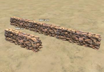 Spintires Editor Object Stone Fence version 1.0.1 for SpinTires (v03.03.16 и выше)