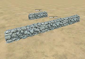 Spintires Editor Object Stone Fence version 1.0.1 for SpinTires (v03.03.16 и выше)