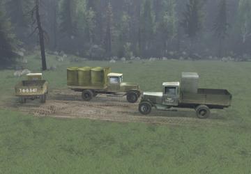 Object ZIS 5 version 1 for SpinTires (v03.03.16)
