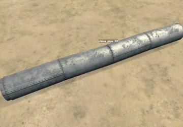 China Adventure DLC Pipes Objects version 1.0.0 for SpinTires (v03.03.16)