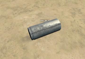 China Adventure DLC Pipes Objects version 1.0.0 for SpinTires (v03.03.16)