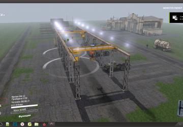 Overhead crane version 1.1 for SpinTires (v03.03.16 - v1.7.1)