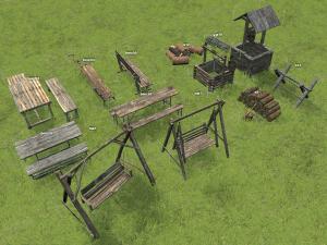 Meshchera Object Pack for Map Editor for SpinTires (v03.03.16)