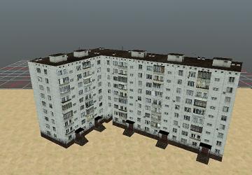 Object Pack: Apartment Buildings version 1.0.0 for SpinTires (v03.03.16)