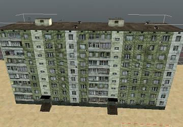 Object Pack: Apartment Buildings version 1.0.0 for SpinTires (v03.03.16)