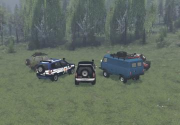 Trophy Raid Object Pack version 1 for SpinTires (v03.03.16)