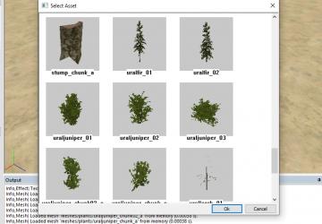 Vegetation for Spintires Editor version 1.0.0 for SpinTires (v03.03.16 и выше)