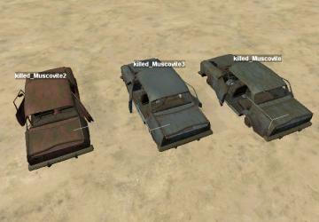 Static Objects Moskvich-412 Scrap Metal version 1.0.0 for SpinTires (v03.03.16)