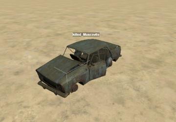 Static Objects Moskvich-412 Scrap Metal version 1.0.0 for SpinTires (v03.03.16)