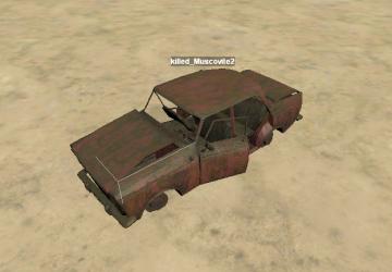 Static Objects Moskvich-412 Scrap Metal version 1.0.0 for SpinTires (v03.03.16)