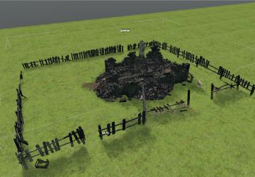Great Patriotic War Static Objects Pack 1 v1.1 for SpinTires (v03.03.16)