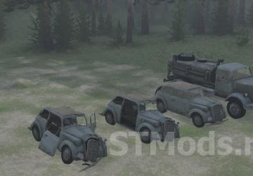 Great Patriotic War Static Objects Pack 1 v1.1 for SpinTires (v03.03.16)
