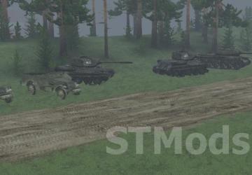 Great Patriotic War Static Objects Pack 1 v1.1 for SpinTires (v03.03.16)