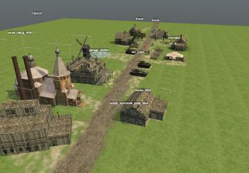 Great Patriotic War Static Objects Pack 2 v0.9 for SpinTires (v03.03.16)