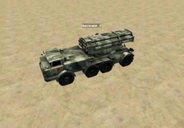 Static Object 9K57 Uragan version 1.0.0 for SpinTires (v03.03.16)