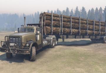 1952 GMC 950 6x6 Forest version 1 for SpinTires (v03.03.16 и выше)
