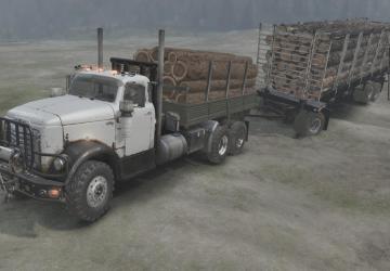 1952 GMC 950 6x6 Forest version 1 for SpinTires (v03.03.16 и выше)