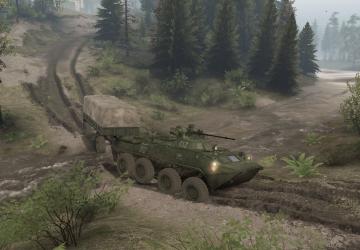 BTR-82A version 1.3 for SpinTires (v03.03.16)