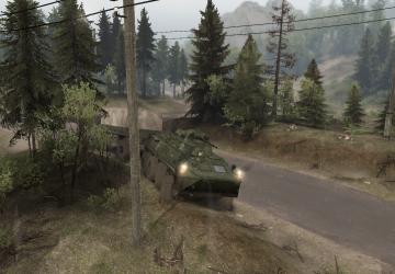 BTR-82A version 1.3 for SpinTires (v03.03.16)