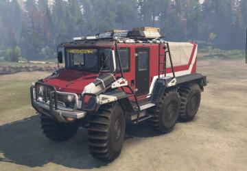 Burlak_6x6 version 1 for SpinTires (v03.03.16 и выше)